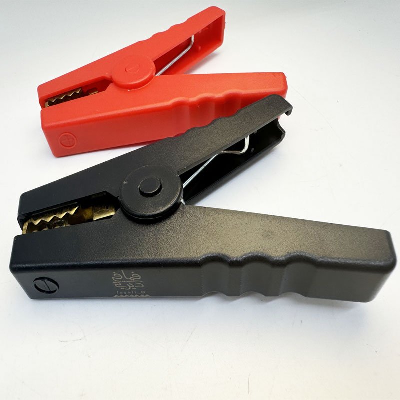 pure copper Efficient 100A Crocodile Clips for Solder or Crimp Connections
