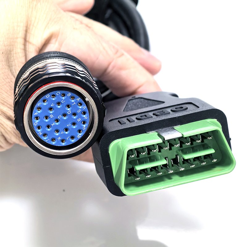 Diesel Laptops 16-Pin OBDII Diagnostic Tool Scanner Cable For Volvo VOCOM II OBD 2 88890304