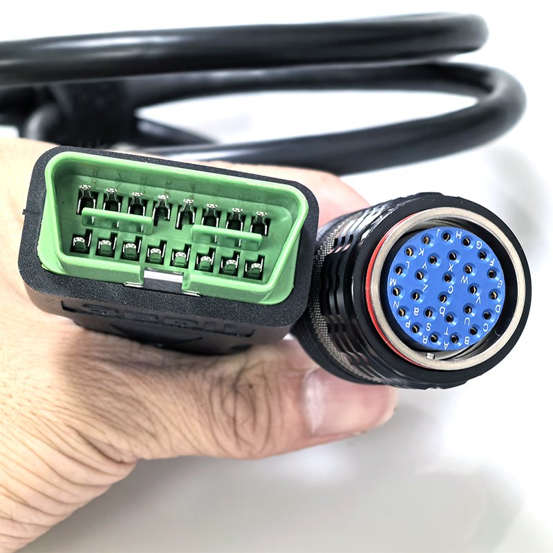Diesel Laptops 16-Pin OBDII Diagnostic Tool Scanner Cable For Volvo VOCOM II OBD 2 88890304