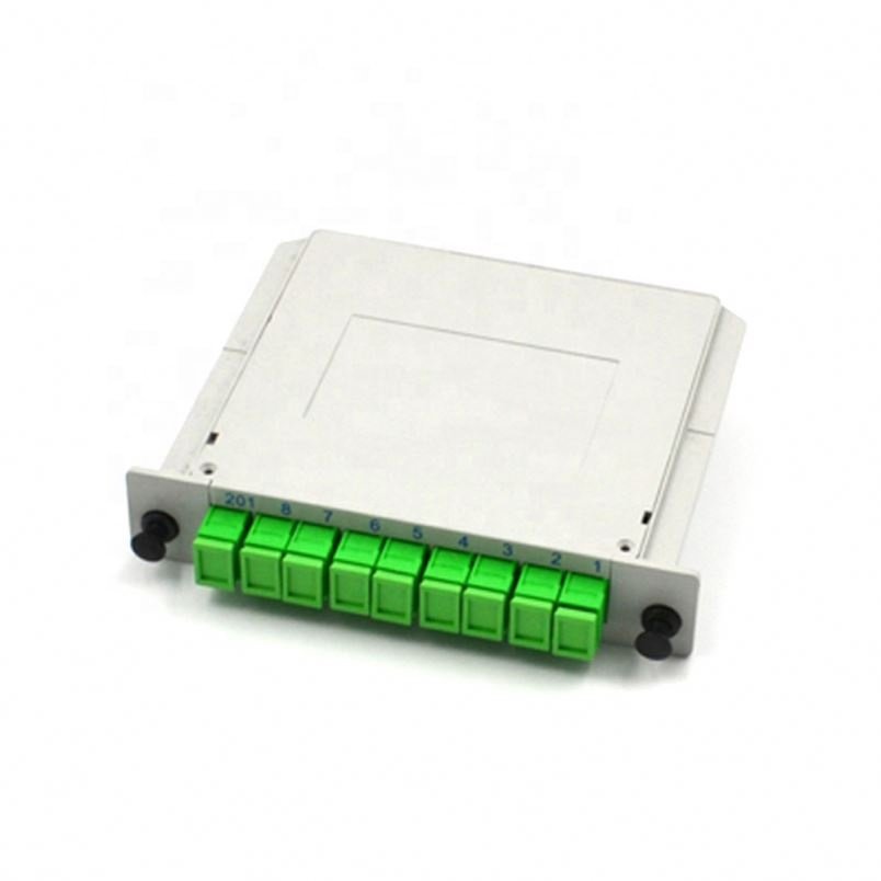 fbt splitter 2x2 Optical 1/8 Plc Splitter Plug SC PAC loaded 8 core 16 core box