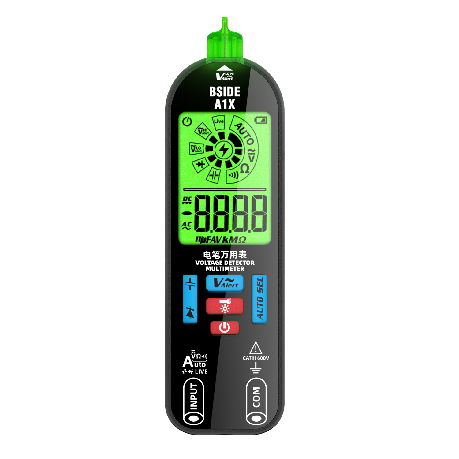Multimeter Digital Technology Professional Automatic AC/DC Voltage Tester Current Ohm Amperemeter Detector Tool