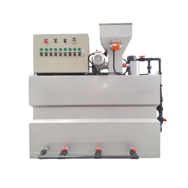 Integrated automatic chemical dosing machine PAM PAC polymer dosing system