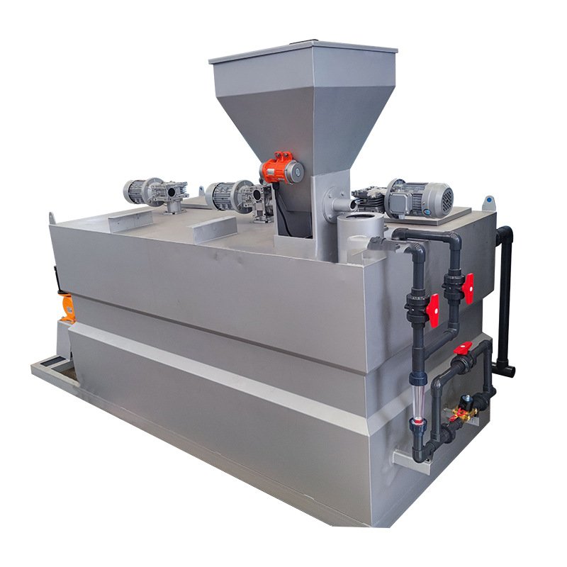 Integrated automatic chemical dosing machine PAM PAC polymer dosing system