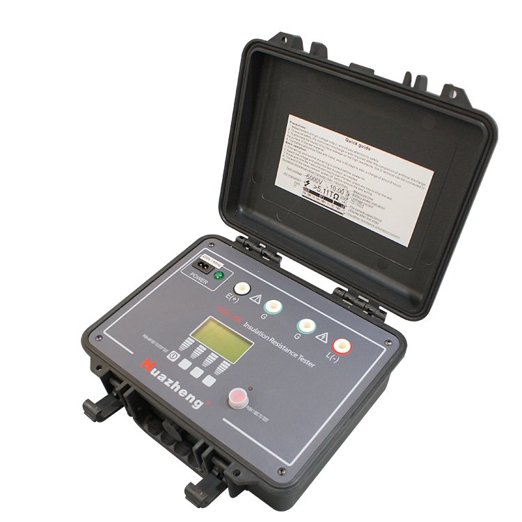 HuaZheng Electric 5kv 10kv 15kv 20kv 30kv high voltage DC insulation resistance tester