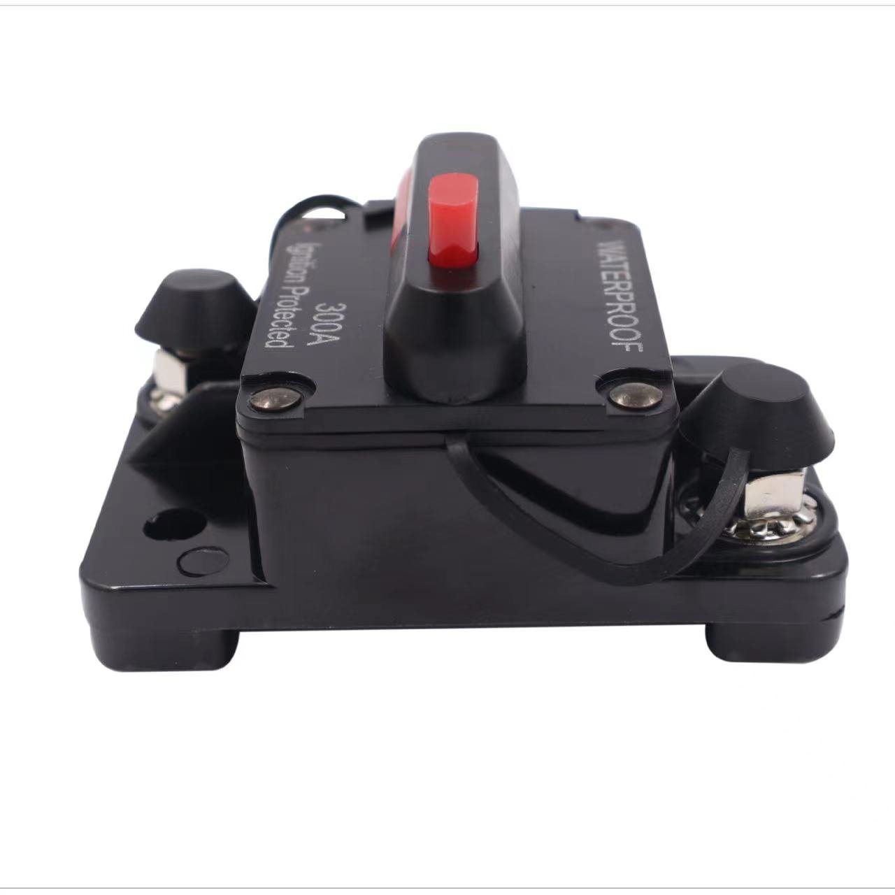 300A Circuit Breaker with Manual Reset Waterproof Inline Fuse Inverter for Marine Trolling Motors Boat ATV 12V-48V (30A0)