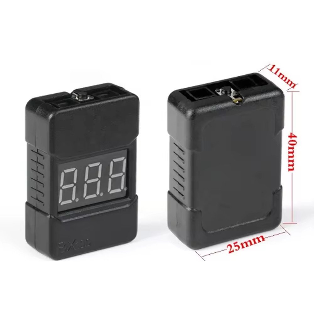 BX100 1-8S Low Voltage Buzzer Alarm/ Battery Voltage Checker/Lipo Battery Voltage Tester