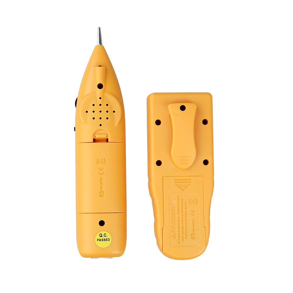 RJ45 RJ11 Multifunction Electric Wire Tracker Cable Tracer Wire Testers for Network and Breakpoint with LED&earphone