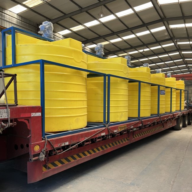 Wholesale High Quality Wastewater treatment PAC PAM NaOH Automatic Dosing Equipment System Big Capacity Chemical Dosing Machine