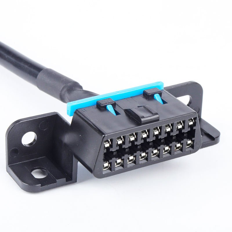 Car OBD interface expansion conversion wire OBD 2 one divided into two cable original car plug extension cable 16 pin 16 core