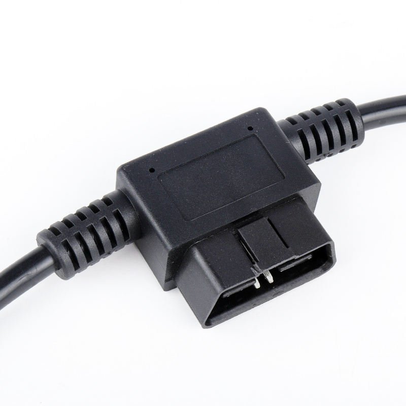 Car OBD interface expansion conversion wire OBD 2 one divided into two cable original car plug extension cable 16 pin 16 core