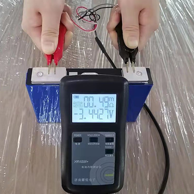 YR1035+ High-precision impedance Lithium Battery voltage IR internal resistance tester for battery Prismatic Cell pack