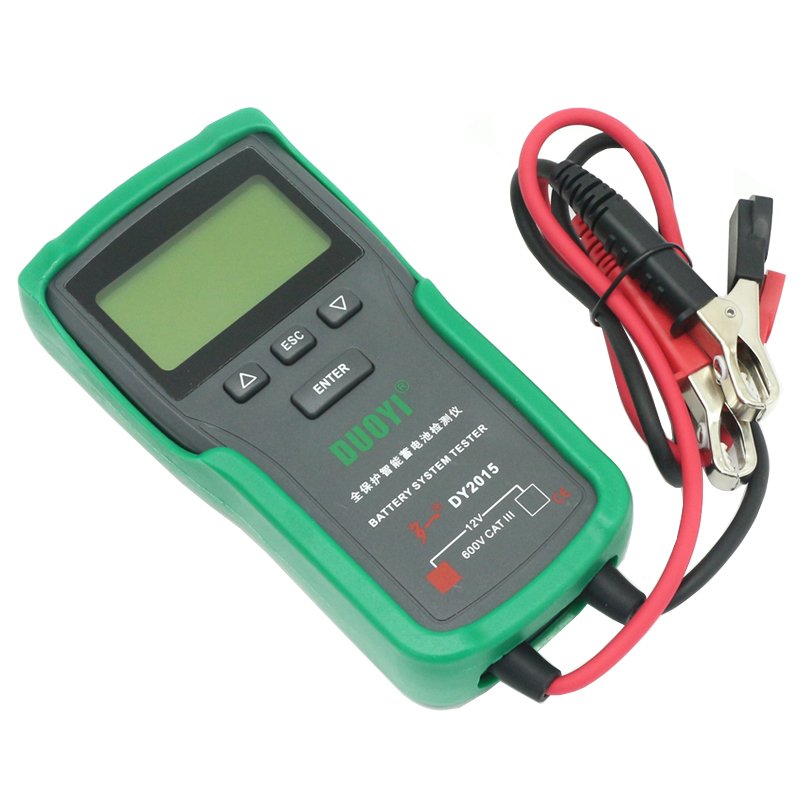 DY2015 12V Car Lead-acid Battery Charge and Discharge Tester AGM EFB Battery Tester Battery Charging Start Detection