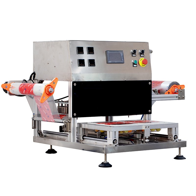 Model Vacuum Sealing Machine Skin Packaging Tray Sealer Cooked Food Vacuum Skin Pac
