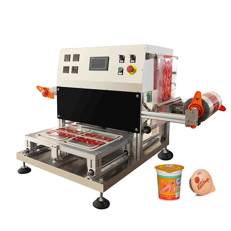 Model Vacuum Sealing Machine Skin Packaging Tray Sealer Cooked Food Vacuum Skin Pac