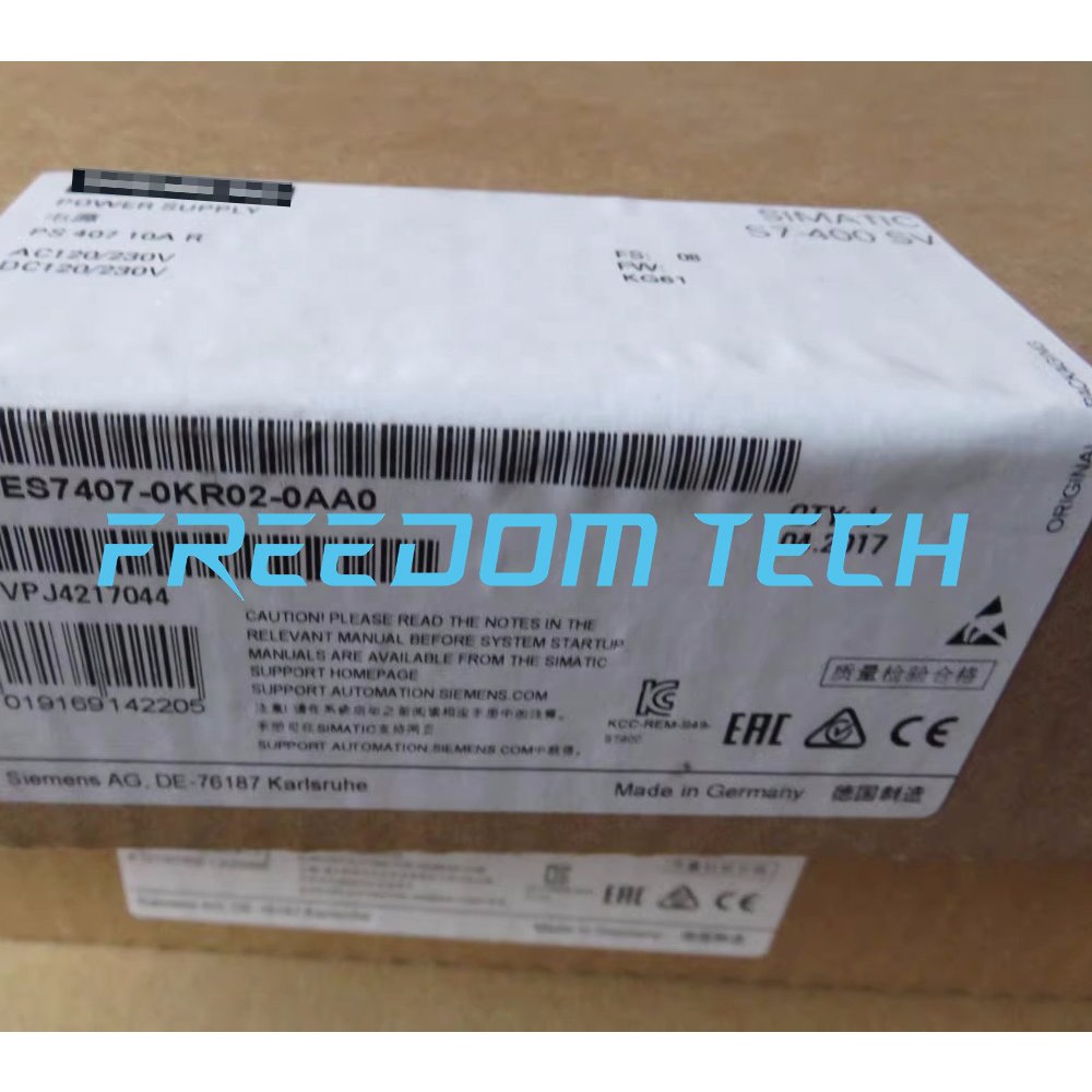 New high quality SIMATIC S7-400 Power Supply PS407 10A Power Module 6ES7407-0KA02-0AA0 for PLC PAC & Dedicated Controller