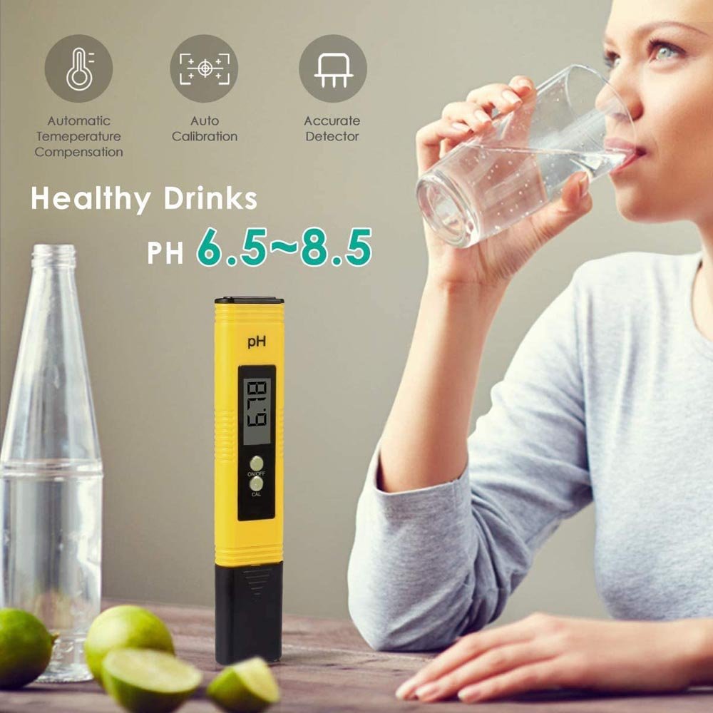 High Accuracy 0.01 Water Pocket PH Meter Pen Tester Aquarium Pool Digital 0-14 PH Measuring Range PH Meter Sensor For Sale