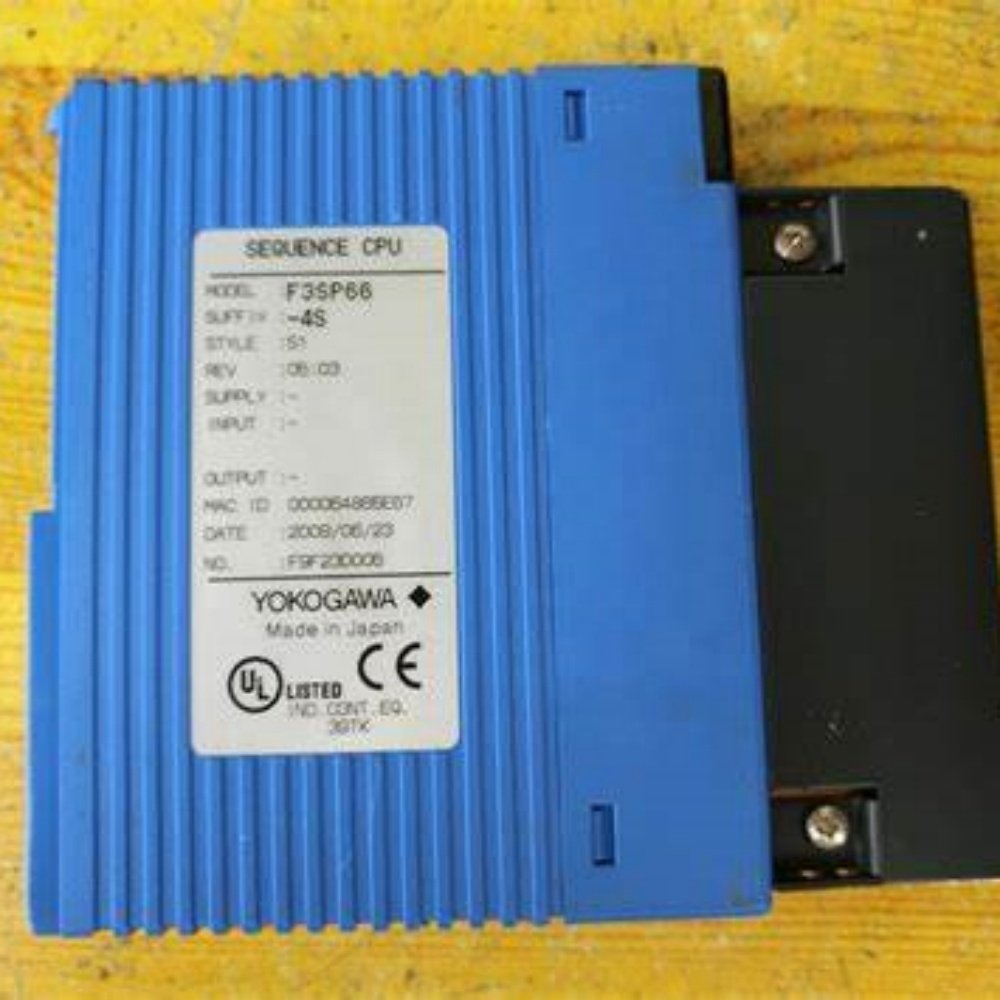 Original and new yokogawa Plc Module F3sp66-4s Cpu Module