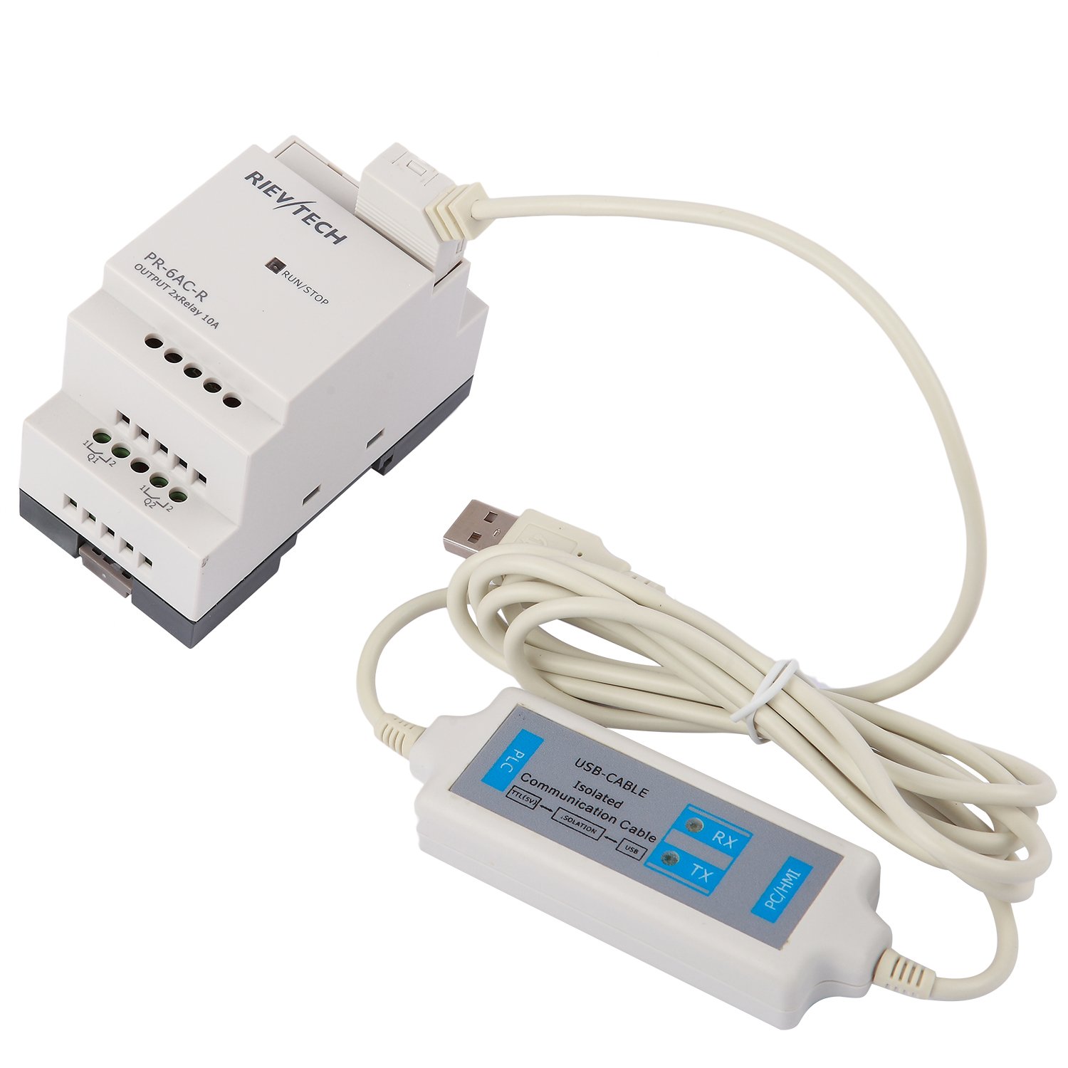 USB Cable For Programmable Logic Controller Automation Accessories for PLC USB download cable between PC and Logic CPU units