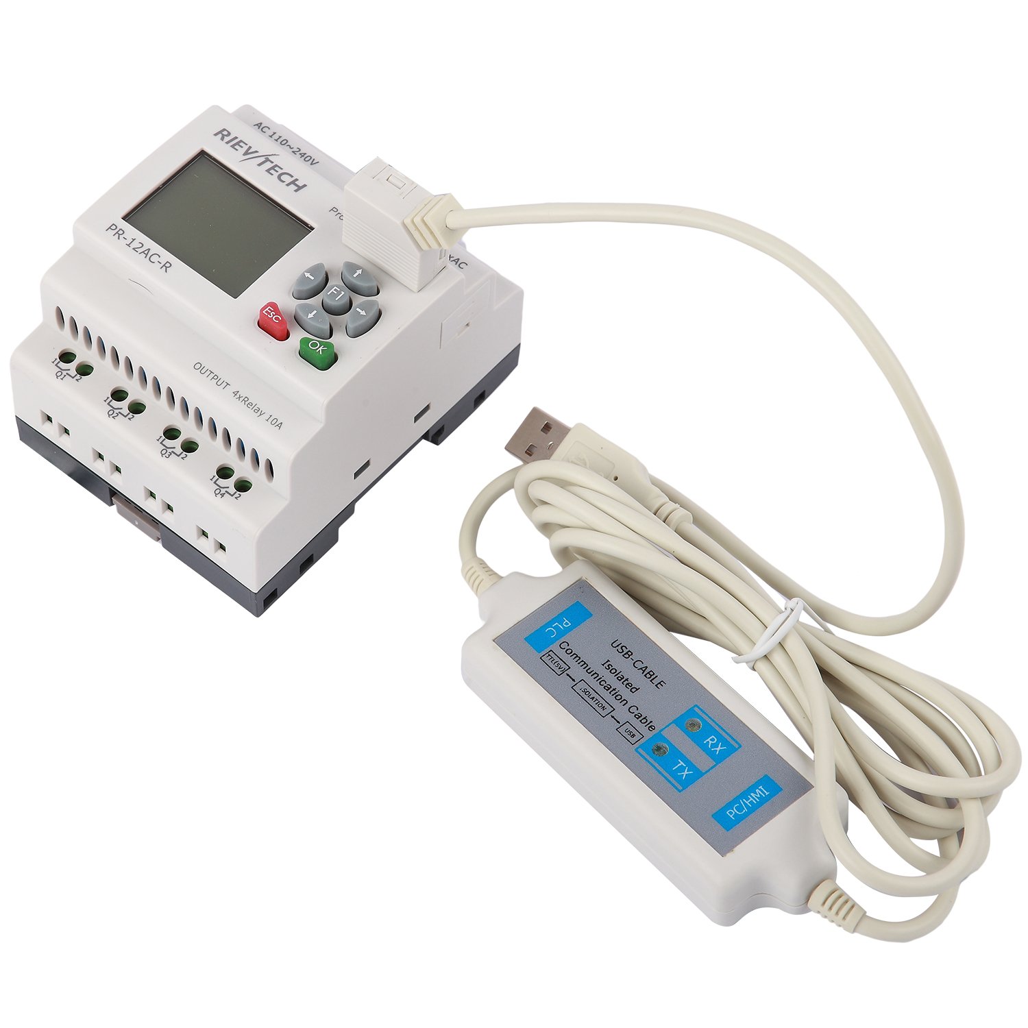 USB Cable For Programmable Logic Controller Automation Accessories for PLC USB download cable between PC and Logic CPU units