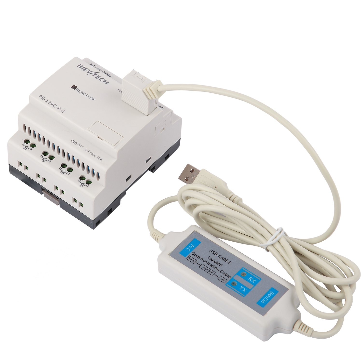 USB Cable For Programmable Logic Controller Automation Accessories for PLC USB download cable between PC and Logic CPU units