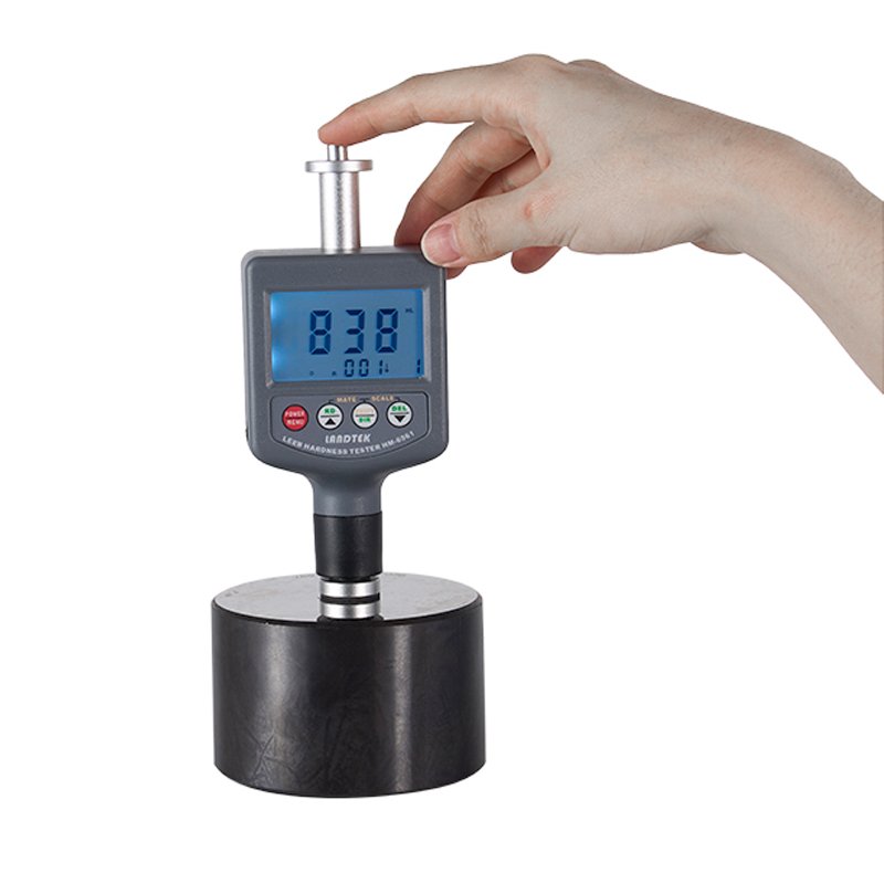 HM-6561 Portable LCD Display Durometer Hardness Tester Leeb Hardness Meter