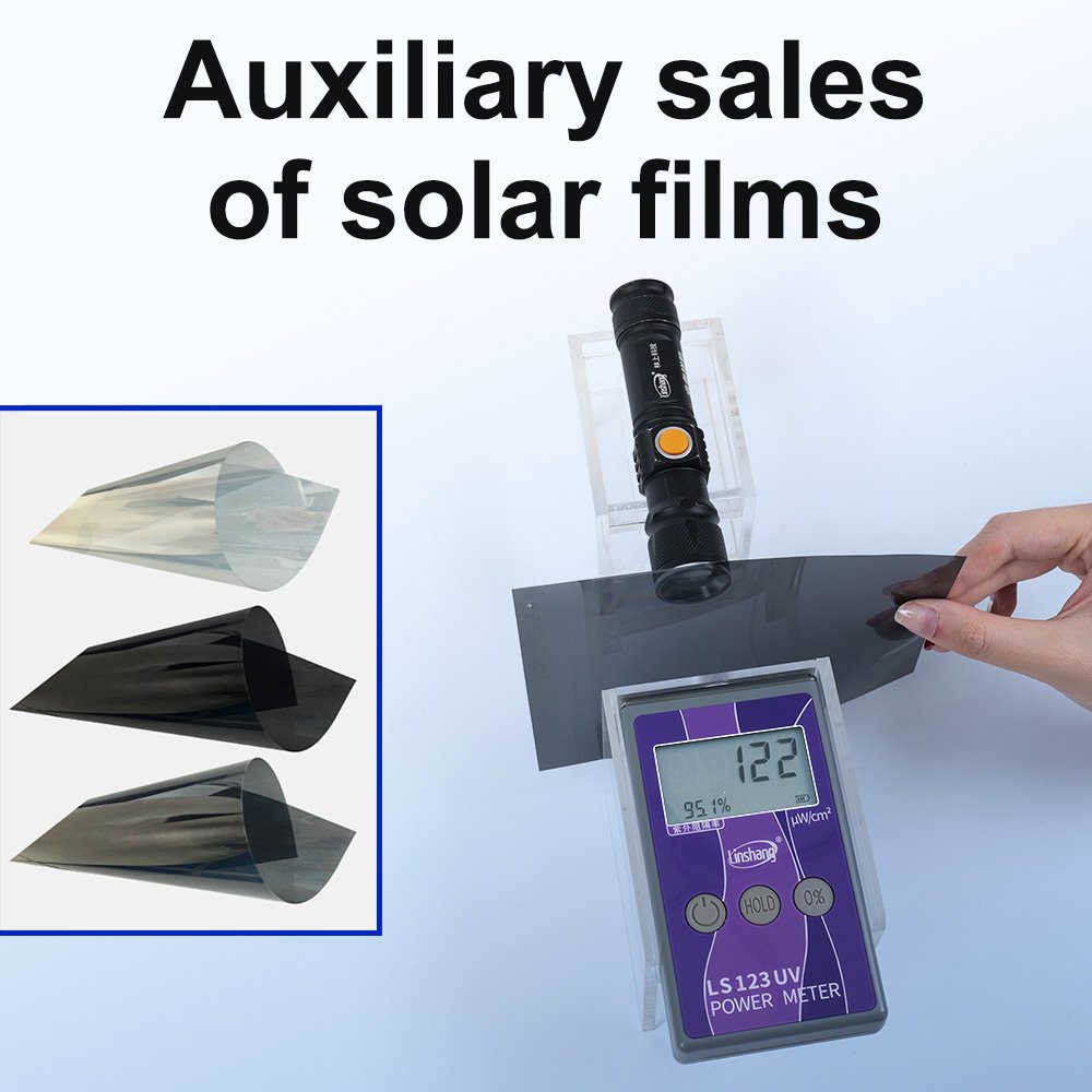 RTS LS123 UV Tester Solar Film Car Window Tint Checker UV Radiation Protective Tester UV Power Meter