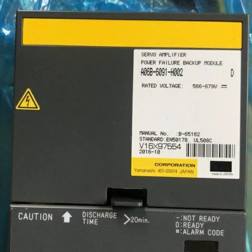 100% Brand New A06B-6091-H002 Servo Drive PAC and Servomotor Fast Shipping Electrical Equipment from Stock