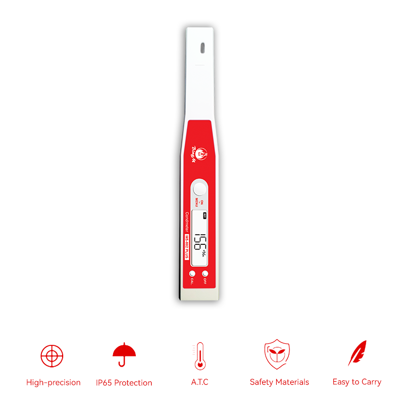 BingM EC Meter Electrical Conductivity Meter Water Quality Tester Ec Controller Digital Electrical Conductivity Sensor Probe