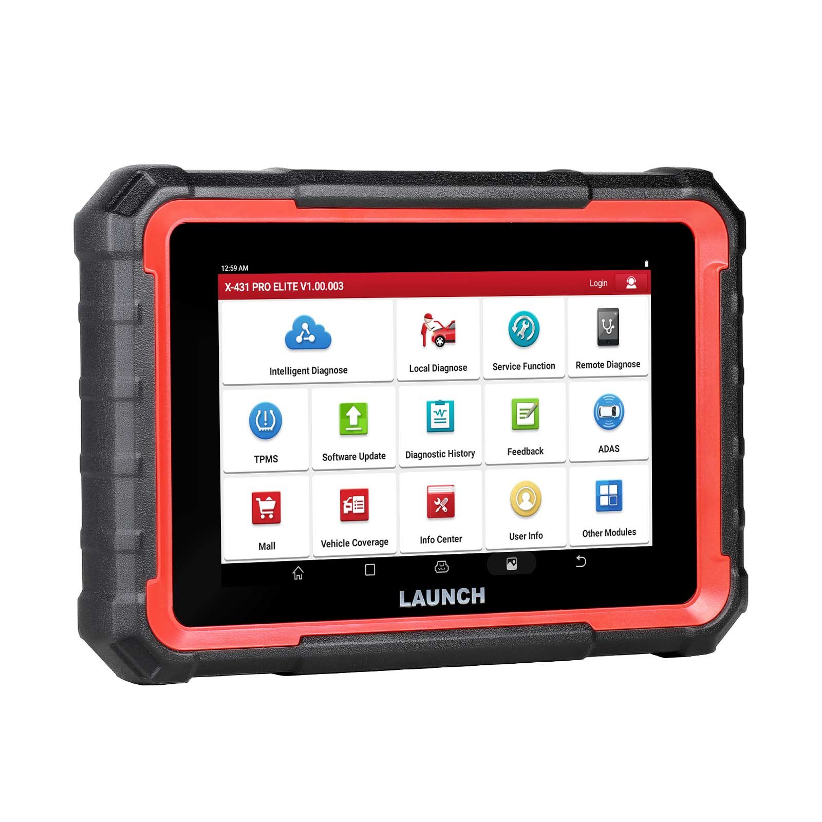 New Launch X431 PRO ELITE Auto Full System Car Diagnostic Tools CAN FD DOIP Active Tester OBD2 Scanner