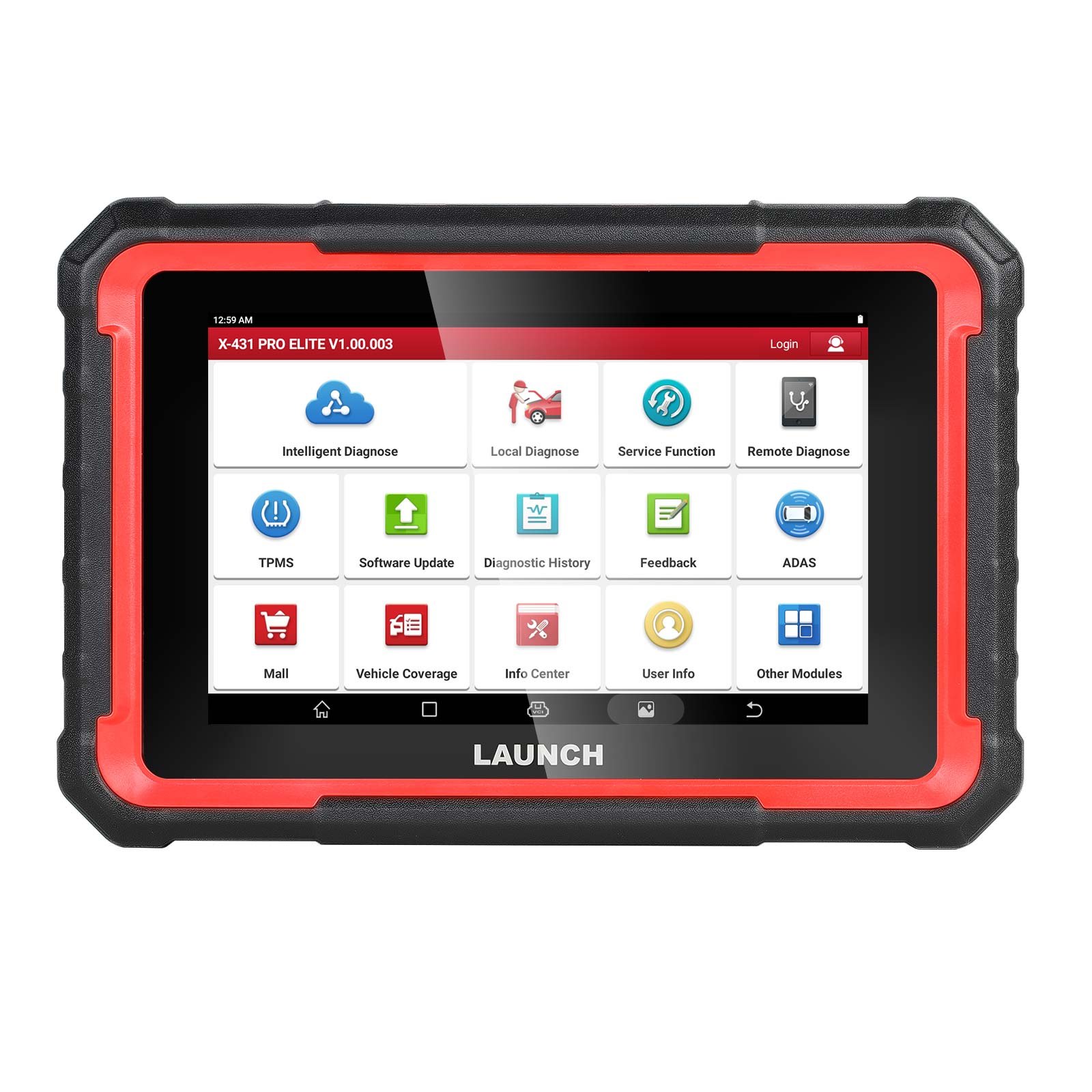 New Launch X431 PRO ELITE Auto Full System Car Diagnostic Tools CAN FD DOIP Active Tester OBD2 Scanner