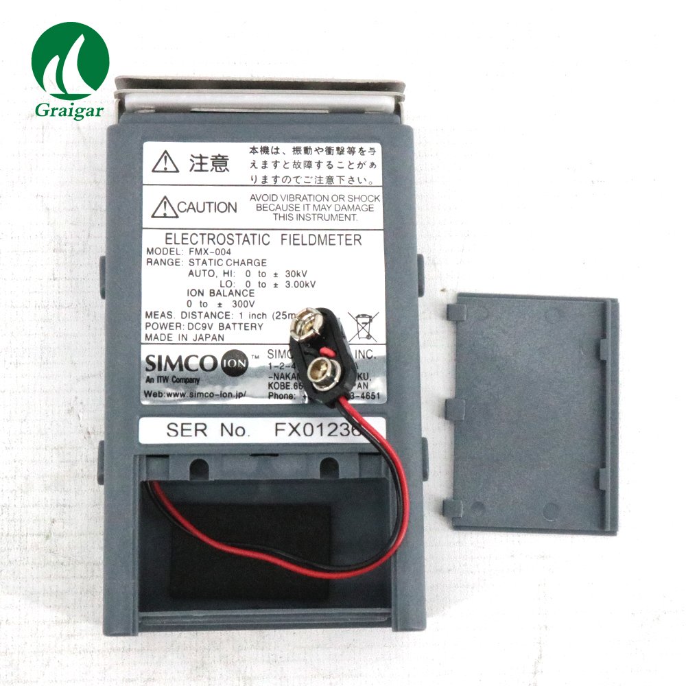 SIMCO FMX-004 Electrostatic Field Meter ESD Test Meter Electrostatic Tester Measuring Range 0 to +/-1.49KV