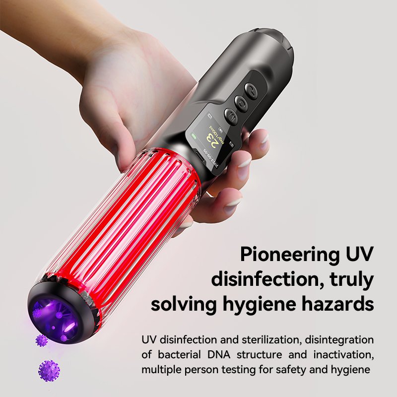 With disinfection lamp-affordable-Baton alcohol tester analyzer breathalyzer for Enterprise use alcohol breath tester RG-05