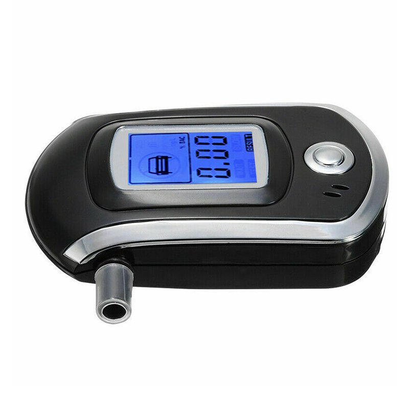 Digital Electronic Alcohol Meter Alcohol Tester with with Mouthpiece Breathalyer