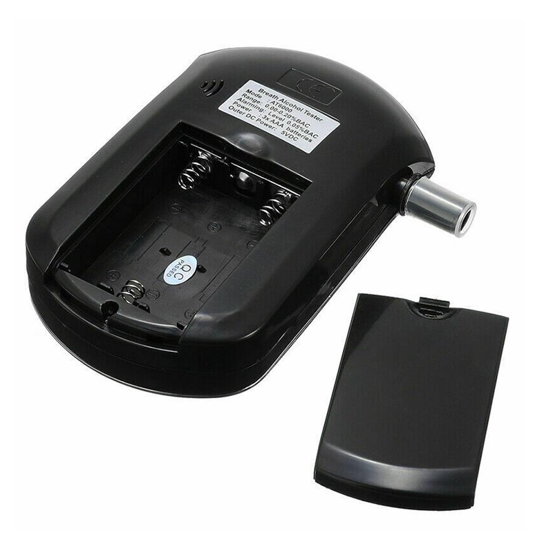 Digital Electronic Alcohol Meter Alcohol Tester with with Mouthpiece Breathalyer