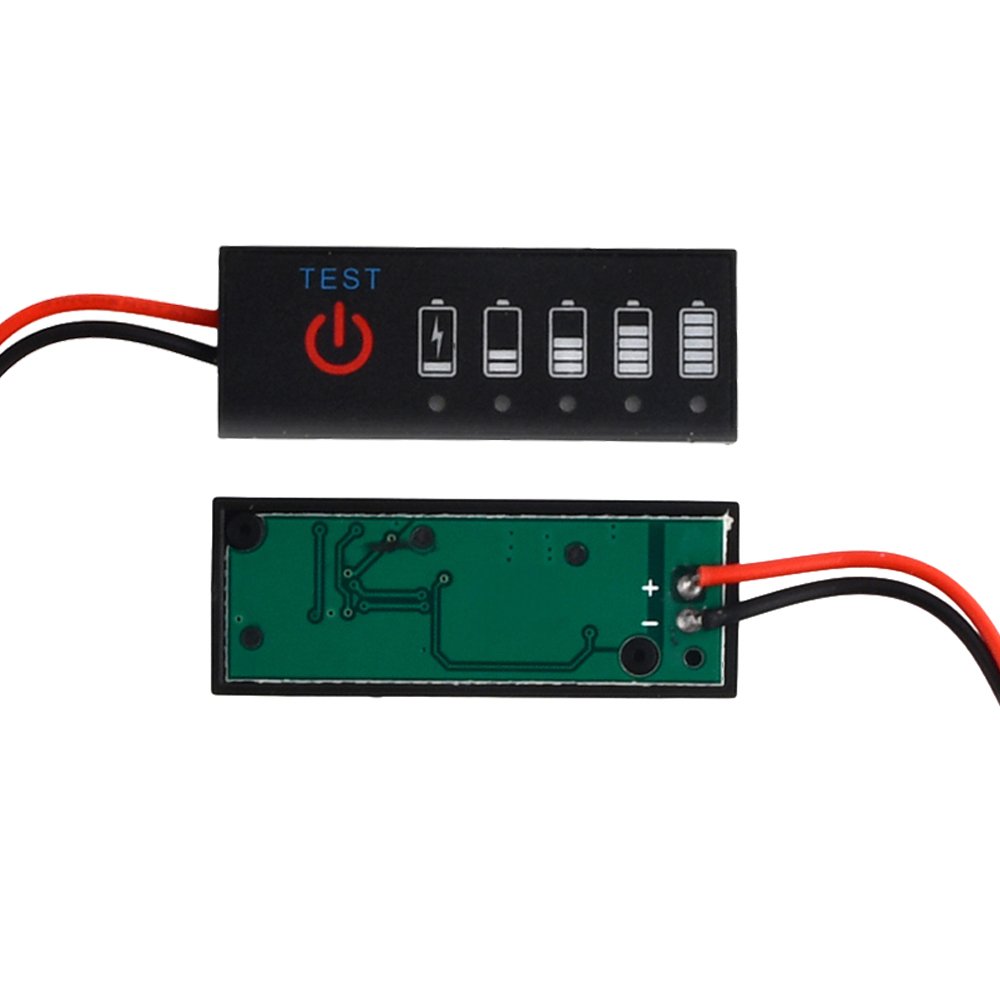 Battery Level Indicator 3-Series Ternary Lithium Battery Lithium Iron Phosphate Lead-Acid Battery Capacity Display Tester Meter
