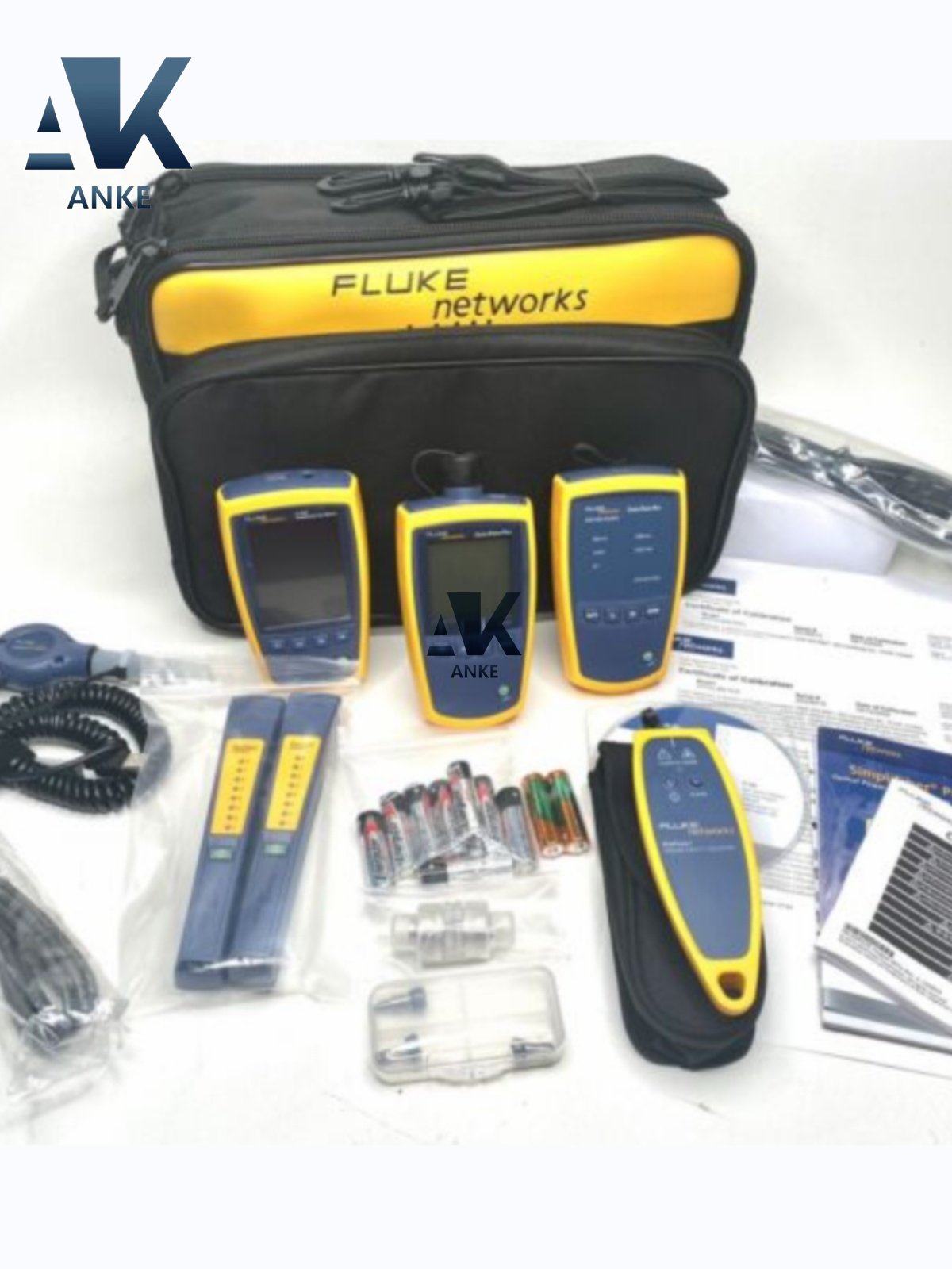 Fluke Networks FTK1375 Single Mode & Multimode Fibre Optic Test Kit