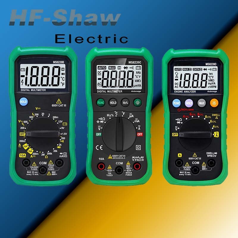 High Quality MS8251A Digital Multimeter Current Clamp price with oscilloscope sale smart panel clamp professional tester price