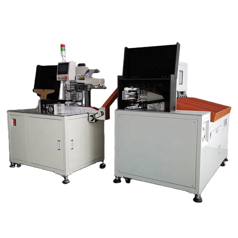 Battery Pack Automatic Sorting Equipment 2 In 1 Paper Sticker Paste insulation paper machine 32700 18650 21700 Sorting Machines