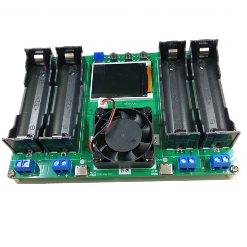18650 Lithium Battery Capacity Tester Module MAh MWh Digital Battery Power Detector Module 18650 Battery Tester Type-C Auto