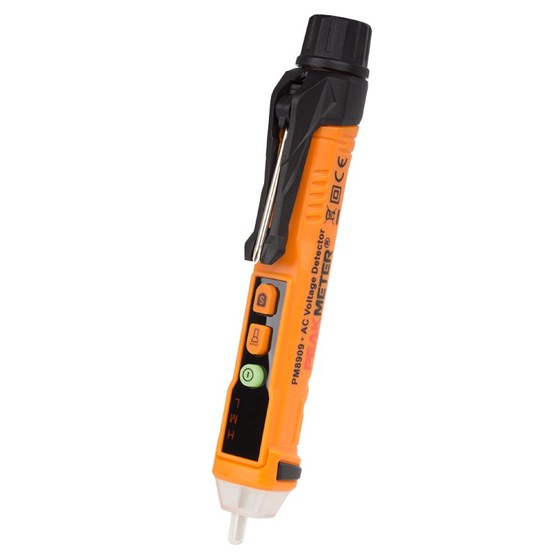 Double Sensitive NCV AC Voltage tester PM8909+ sound and light alarm Tester with Live wire judgment