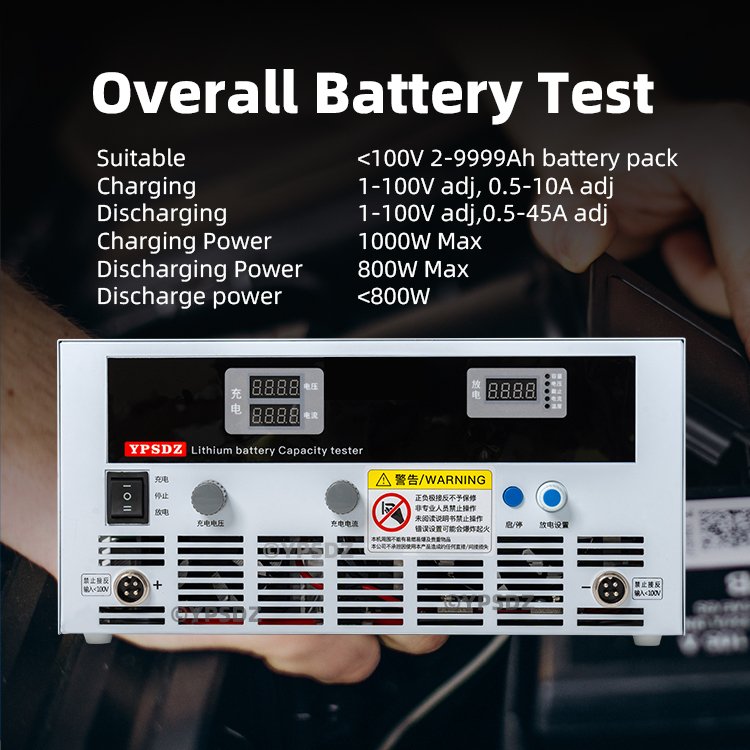 YPSDZ-800-1000 Battery Pack Charge Discharge Tester Regenerative Battery Pack with Testing Software