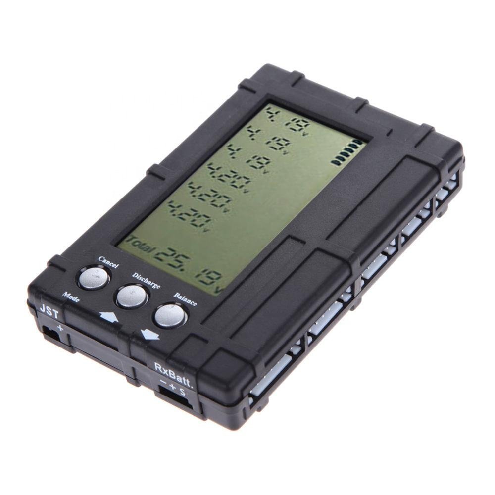 3 in 1 Battery Discharger Balancer Meter Tester Voltage Digital Battery Capacity Checker For RC 2-6S Lipo Li-Fe NiMH Battery