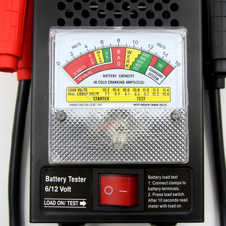 Tiroflx Automotive Car Analyze with 12V 100A Voltage Indicator Battery Testers Car Battery Tester