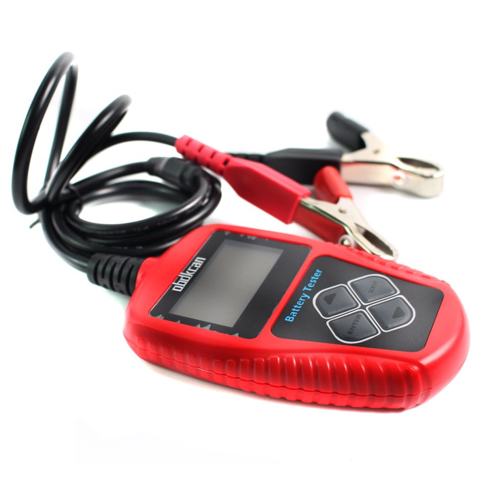 12V Battery Analyzer Auto Motorcycle Battery Tester Diagnostic Tools for Voltage Current Internal Resistance Health Status