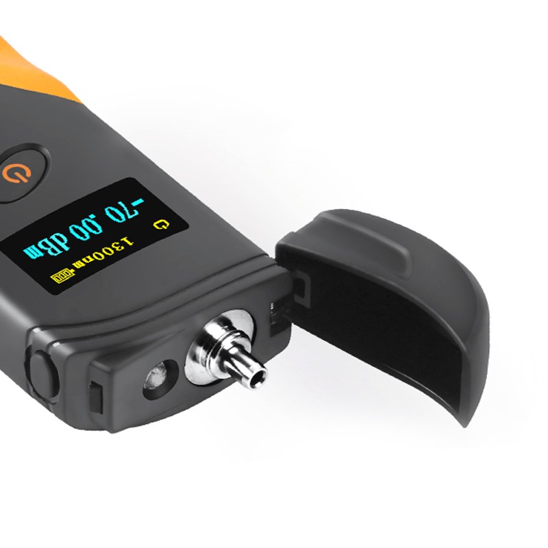 High-precision flip optical power meter mini rechargeable optical fiber optical attenuation tester