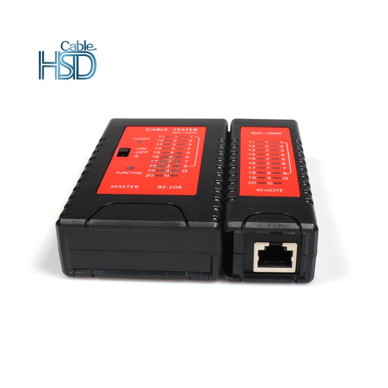 RJ45 network test LCD cable length tester wire tracker cable detector POE Ping cable tester RJ45
