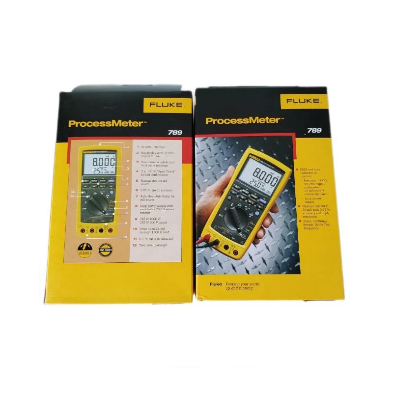 Fluke 789 Process Meter with 250 Ohm HART Resistor Voltage Current and Resistance Tester