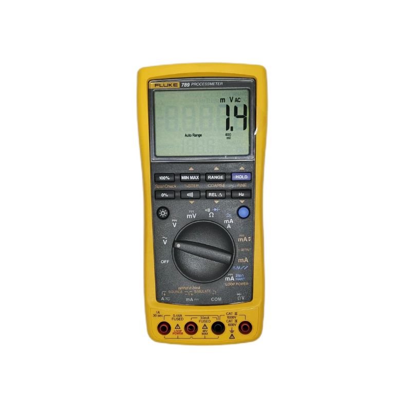 Fluke 789 Process Meter with 250 Ohm HART Resistor Voltage Current and Resistance Tester