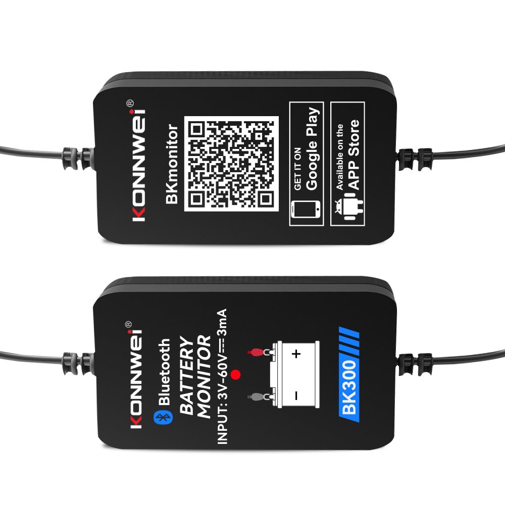 Car Battery Tracker KONNWEI BK300 Wireless Mobile App monitor Battery Tester Monitor