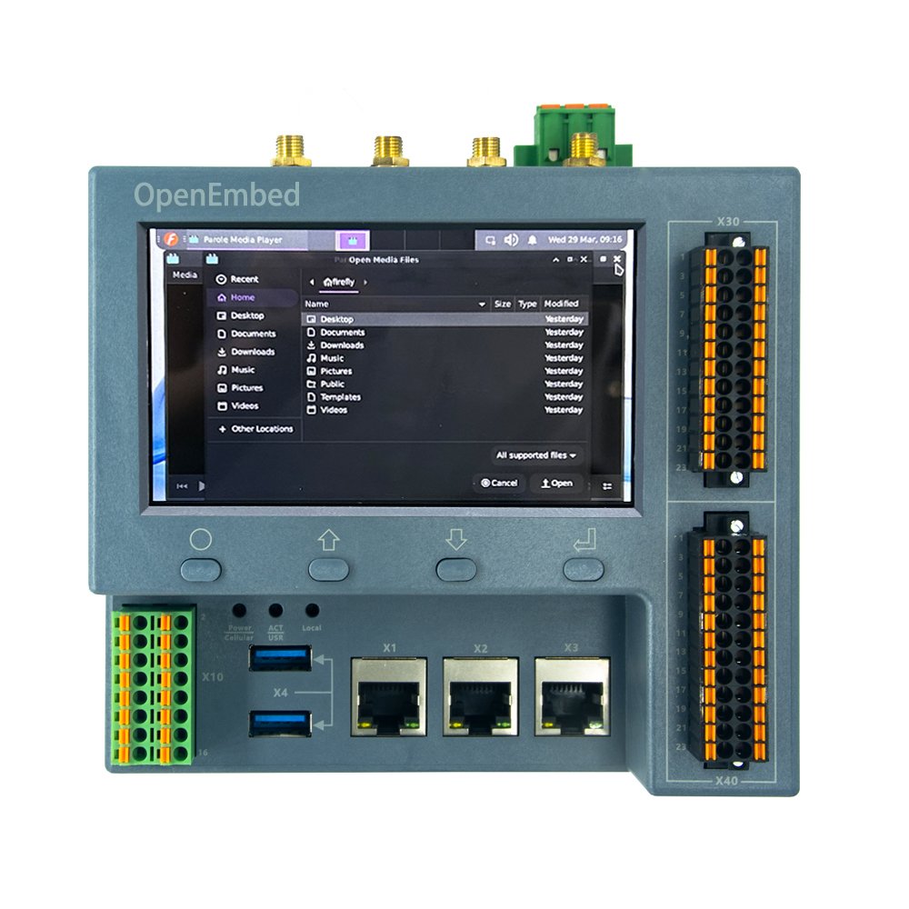 PLC Rockchip RK3588 based AI programming controllers, edgelogix-1250 industrial Edge PC Smart computer IoT PLC PAC controller